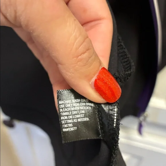 Made for Life Purple and Black track jacket - Picture 8 of 8